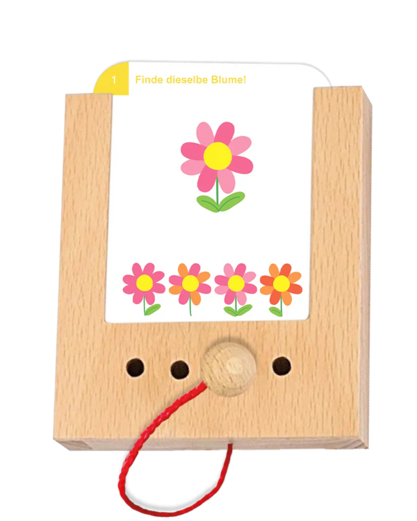 Lochkasten Grundgerät - Handlicher Schnelltrainer Lernspielzeug Holz - Makimo - Smart Kids