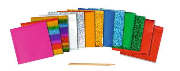 Moses - Kunterbuntes Metallicfolien-Set – Winterlicher Bastelspaß