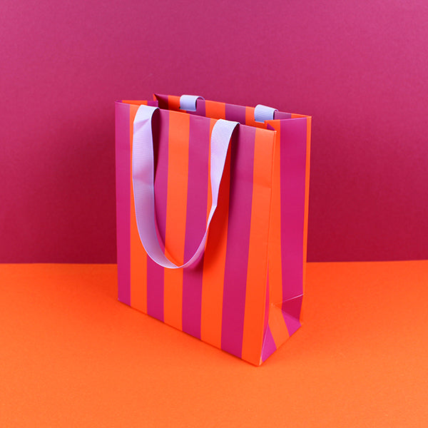 ava&yves - Geschenktasche Größe M, violett/koralle/flieder - Makimo - Smart Kids