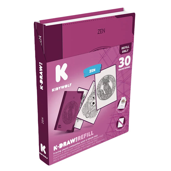 Kidywolf K-DRAW-PAD Nachfüllpack Zen | MAKIMO-KIDYWOLF-418362-418362_1