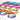 GRIMM'S 28 Riesen Glitzersteine – Acryl-Deko in Palmblattschale