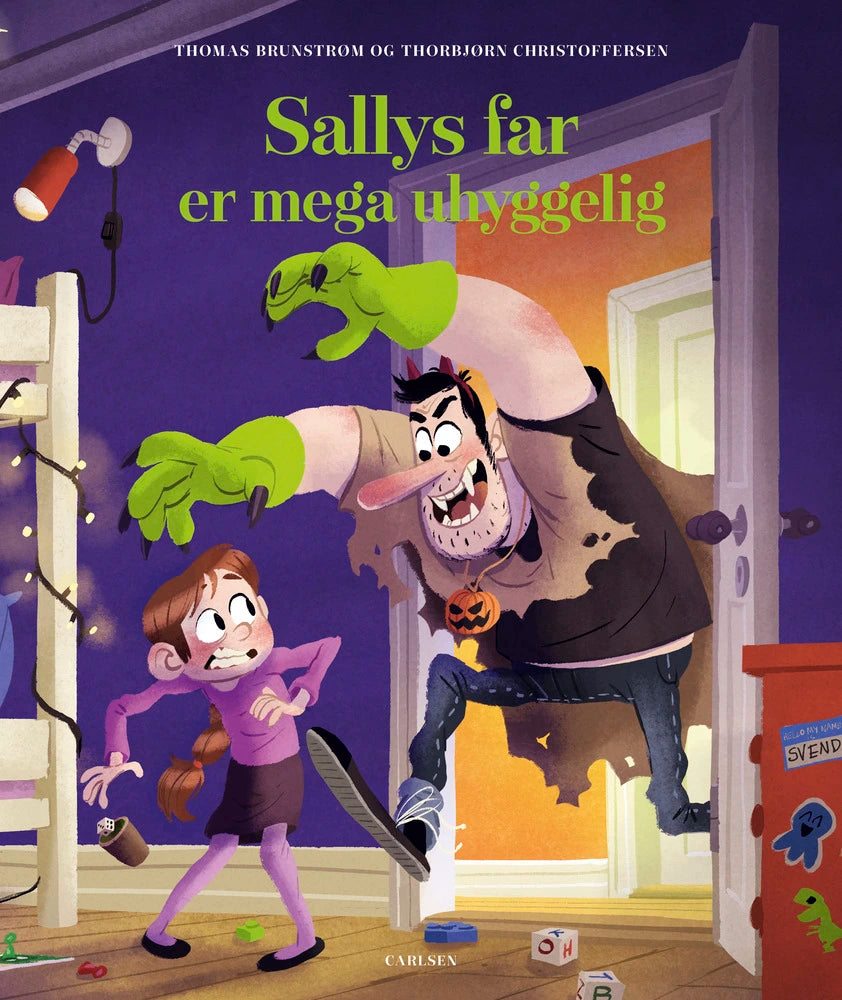 Sallys far er mega-uhyggelig – En sjov historie for børn
