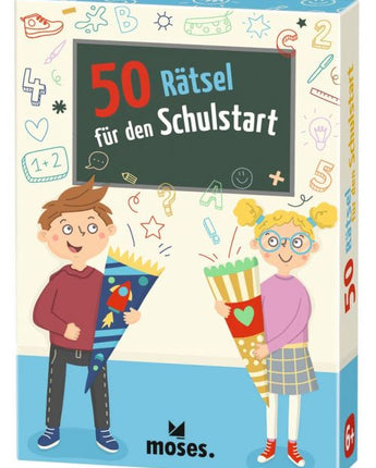 50 Rätsel für den Schulstart – Kartenset - Makimo - Smart Kids