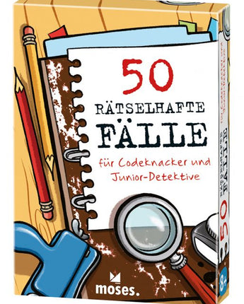 50 rätselhafte Fälle für Codeknacker und Junior-Detektive – Kartenset - Makimo - Smart Kids