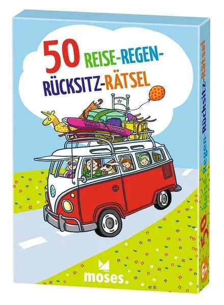 50 Reise-Regen-Rücksitz-Rätsel - Kartenset - Makimo - Smart Kids