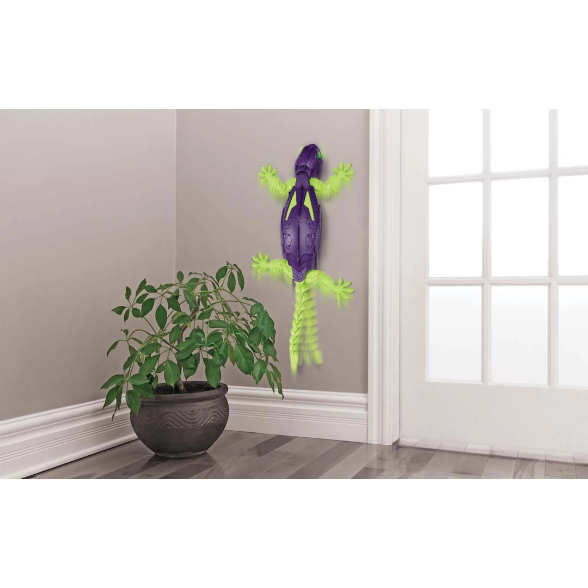 HEX BOTS Wall Crawler Gecko RC Glow in the Dark - Ferngesteuerter wandkriechender Gecko - Makimo - Smart Kids