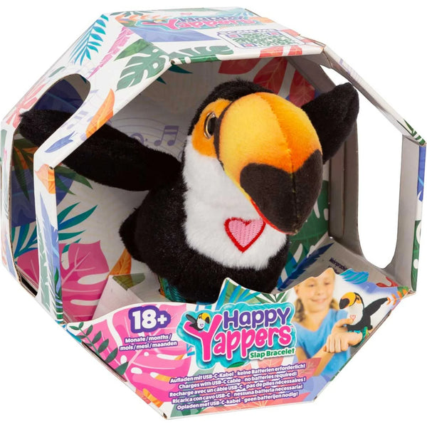 Happy Yappers Tukan - Interaktiver sprechender Plüschvogel - Makimo - Smart Kids