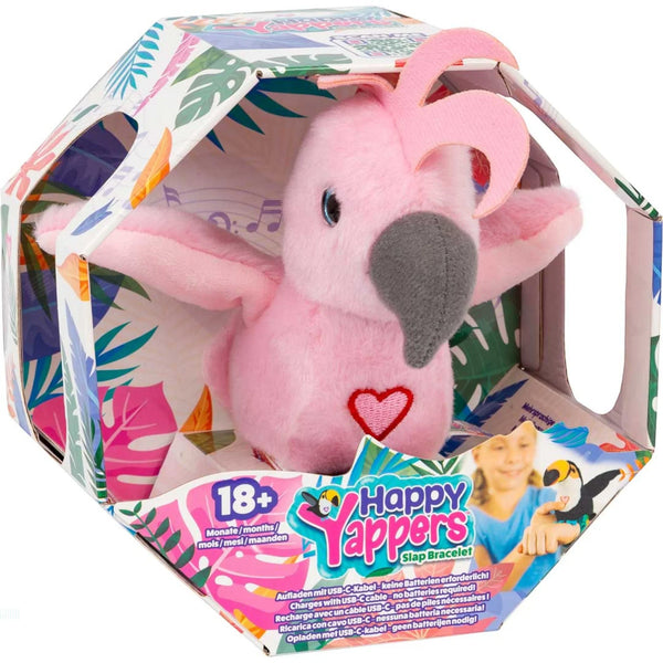 Happy Yappers Kakadu - Interaktiver sprechender Plüschvogel - Makimo - Smart Kids