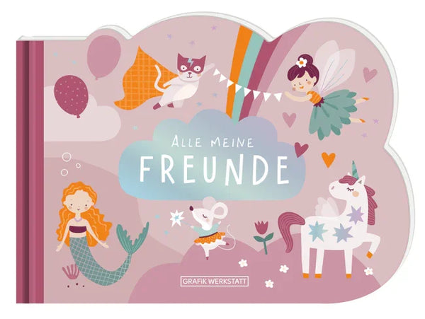 Grafikwerkstatt - Kinder-Freundebuch "Alle meine Freunde" - Fee - Makimo - Smart Kids