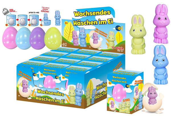 Wachsendes Häschen im Ei