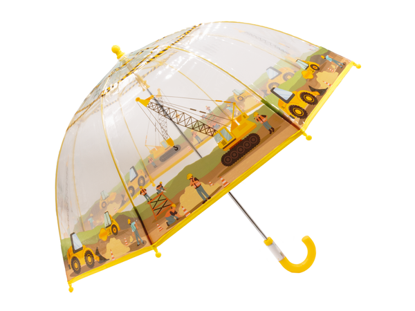 Kinder-Regenschirm - Baustelle
