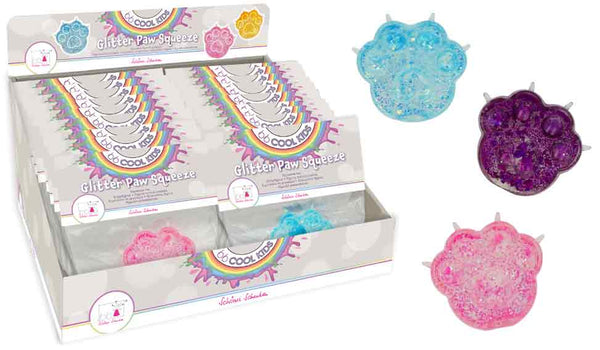 Glitter Paw Squeeze – Glitzerpfote 6,5 cm ✨🐾