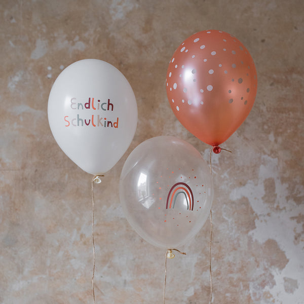 avy&yves - Luftballons Schulkind "Under the Sea" - 12er Set aus Naturkautschuk