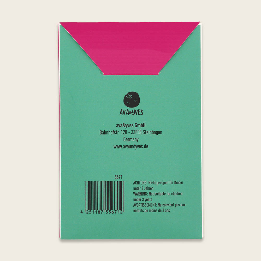 ava&yves - Perlenset – für kreative Projekte - Pink-Mint
