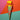 avy&yves - Schultüte mit Streifen – grün/rosa/neon-rosa, 35 cm mit Filzverschluss
