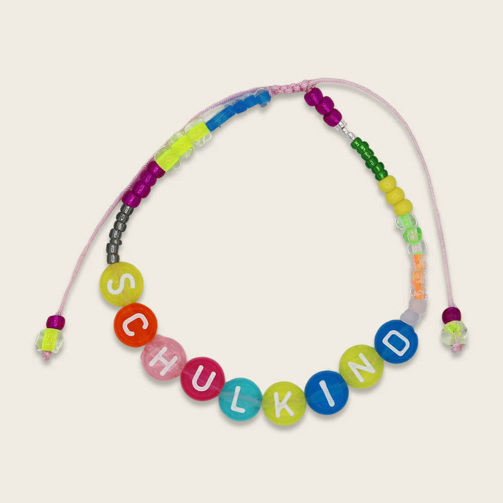 ava&yves - Perlenarmband "Schulkind" - bunt