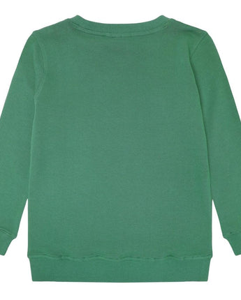 THE NEW Tnlazaron Sweatshirt – Foliage Green mit Dino-Print