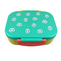 ava&yves Brotdose – Lunchbox Grün Ocker Hellblau 850 ml