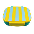 ava&yves Brotdose – Lunchbox Stripes Gelb Hellblau Grün 850 ml