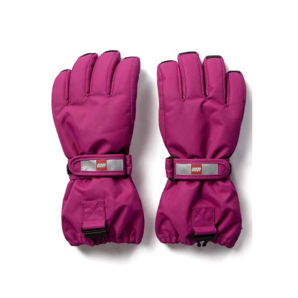Wasserdichte LEGO® Handschuhe für Kinder in fuchsia - Makimo - Smart Kids