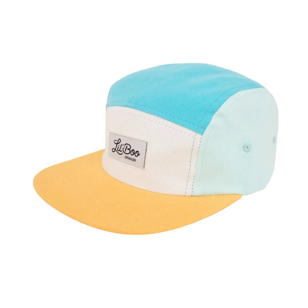 Lil'Boo Block Sky Earth 5-Panel Cap (Bio-Baumwolle) - Makimo - Smart Kids