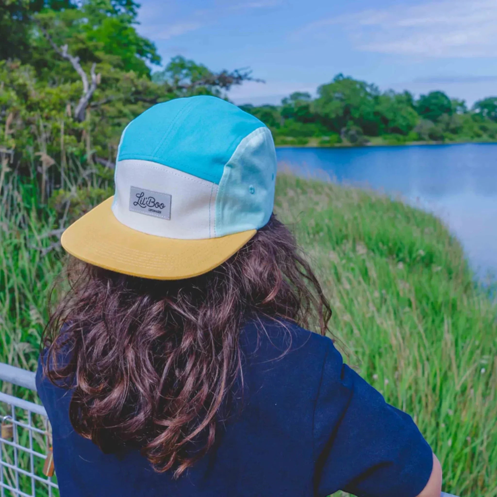 Lil'Boo Block Sky Earth 5-Panel Cap (Bio-Baumwolle)