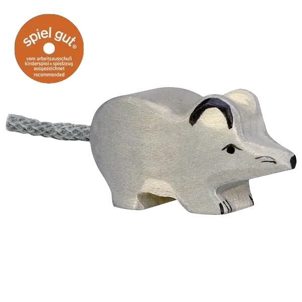 Holztiger Maus – Holztier zum Spielen