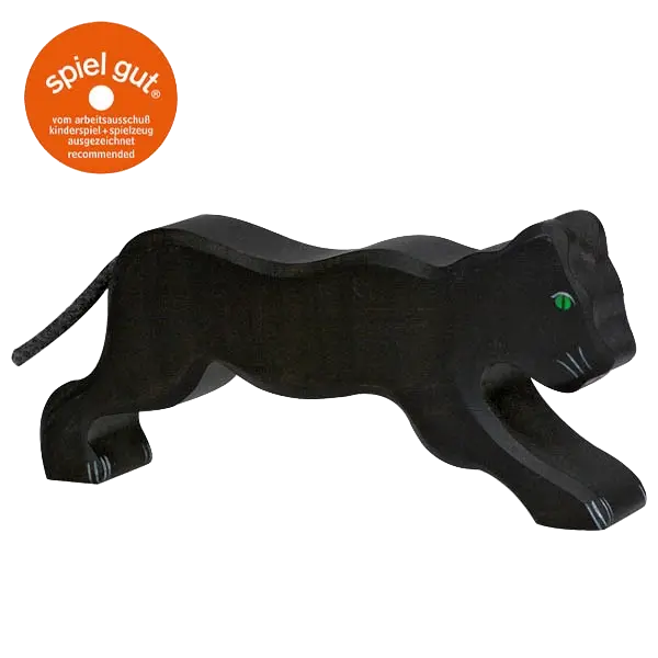 Holztiger Panther – Holztier zum Spielen