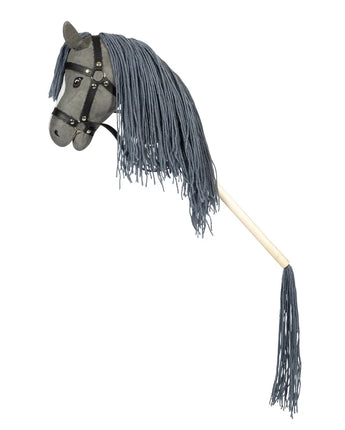 by ASTRUP Hobby Horse SKY - Steckenpferd mit offenem Maul - Grau