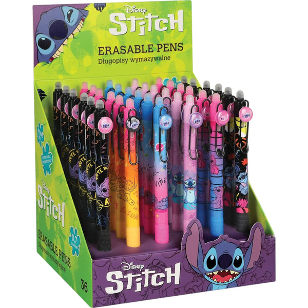 Radierbarer Gelstift "Stitch Black" – Radierbarer Schreibspaß - Makimo - Smart Kids