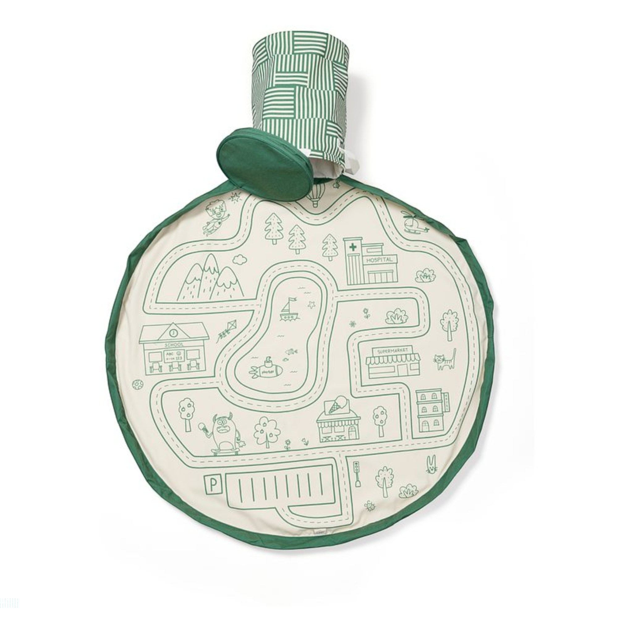 Play&Go SOO Roadmap - Spielmatte und Aufbewahrungsbeutel - Makimo - Smart Kids