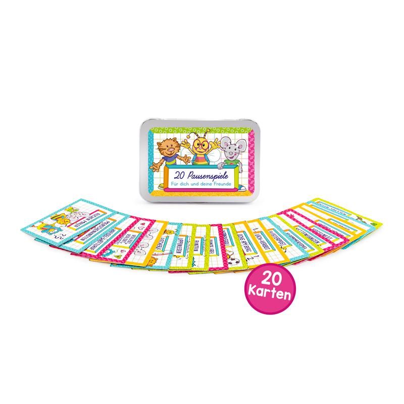 ABC CHAMPIONS 20 Pausenspiele in der Metallbox – Spielideen für Schule & Freizeit