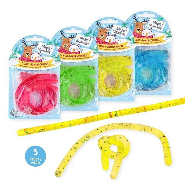 MAGIC MOMENTS - Mini-Powerschnüre Glitzer im 3er Set - Makimo - Smart Kids