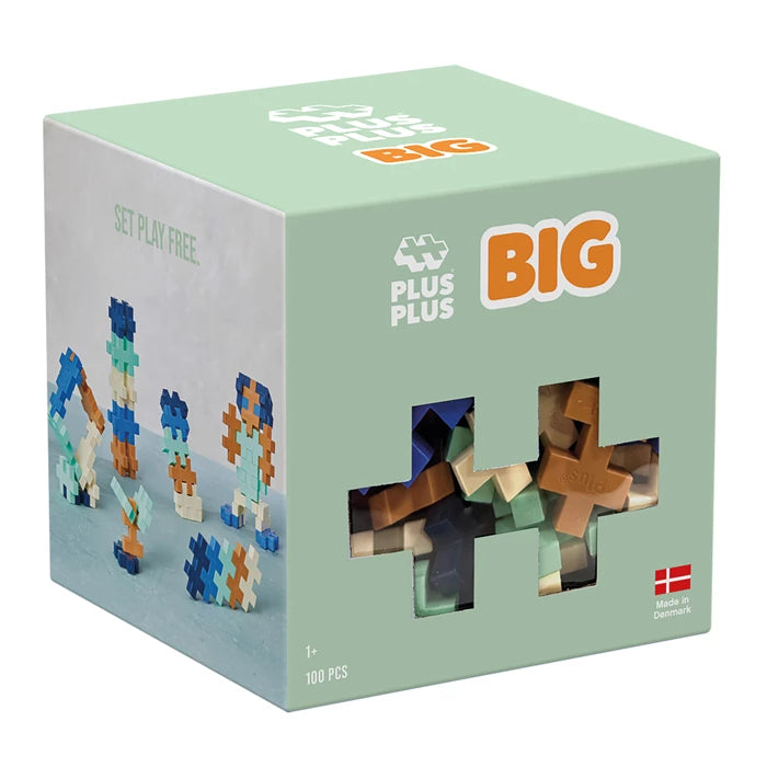 PLUS PLUS Kreativ-Bausteine BIG Breeze – 100 Teile - Makimo - Smart Kids