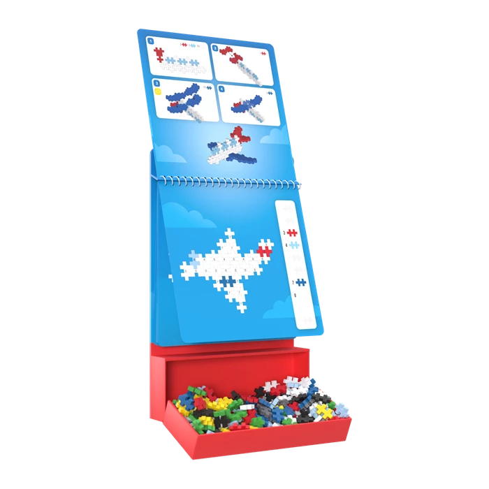 PLUS PLUS Kreativ-Bausteine Puzzle Transport – 125 Teile Activity Set - Makimo - Smart Kids