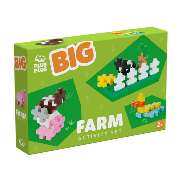 PLUS PLUS Kreativ Bausteine BIG Bauernhof - 50 Teile - Makimo - Smart Kids