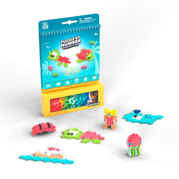 PLUS PLUS Kreativ-Bausteine Puzzle – 125 Teile - Makimo - Smart Kids
