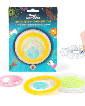 MAGIC MOMENTS Spirographen & Mandala-Set 6-teilig