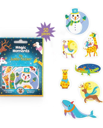 MAGIC MOMENTS Jumbo-Sticker-Set 50-teilig