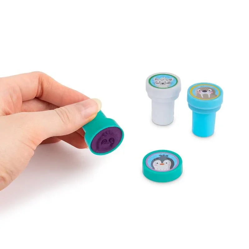 Wintertiere Stempel - selbstfärbend - Makimo - Smart Kids