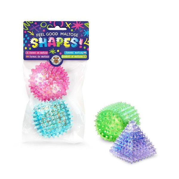 Glitzer-Maltose-Shapes 2er-Set – Anti-Stress-Squeeze-Figuren mit Glitzer - Makimo - Smart Kids
