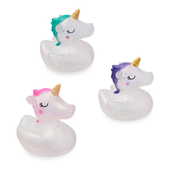 Glitzer-Einhorn Badeente – Magischer Badespaß für kleine Einhornfans