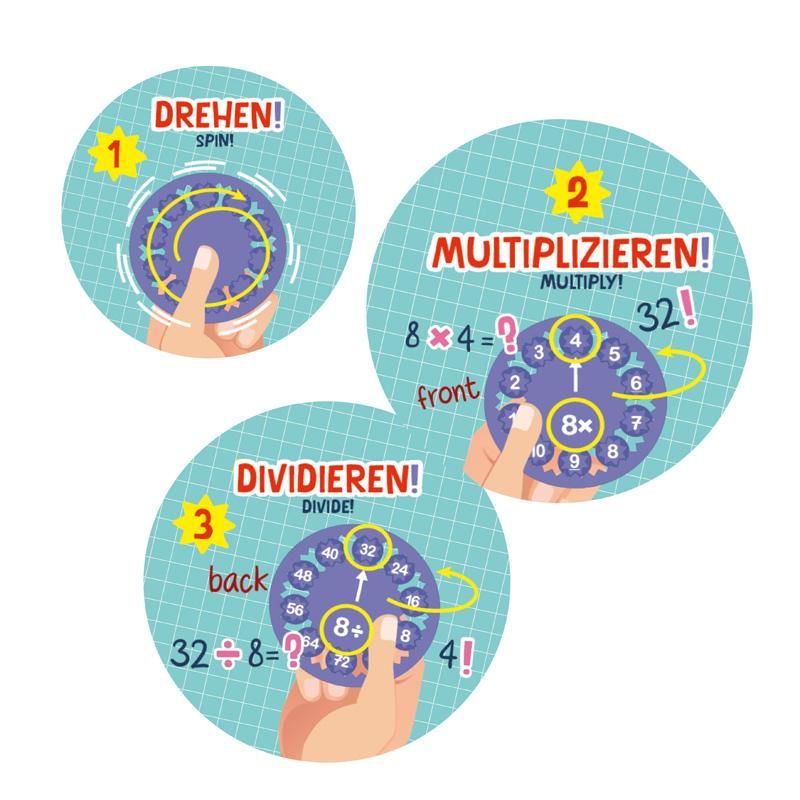 ABC-5 Rechen-Zahlenräder 9-teilig