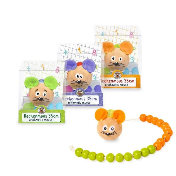 ABC-5 Rechenmaus aus Holz - Makimo - Smart Kids