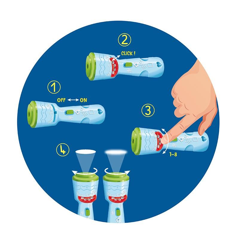 MM SF Snow-Projektor mit 24 Wintermotiven - Makimo - Smart Kids