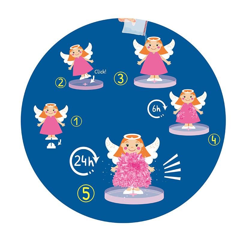 MM SF Crystal Growing – Magische Kristallfiguren - Makimo - Smart Kids