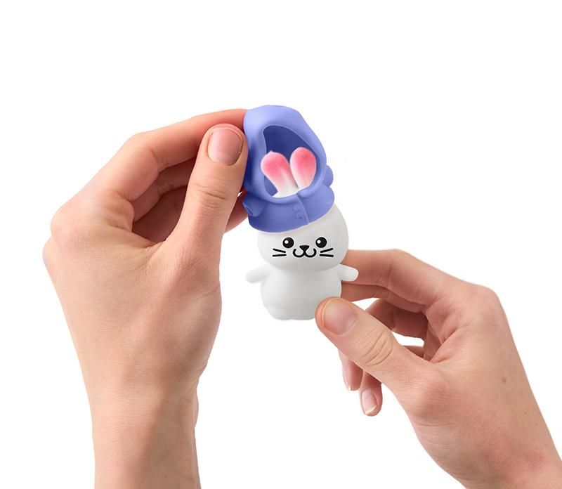 Squeeze Hase „Dress-Up“ – 2-teilig