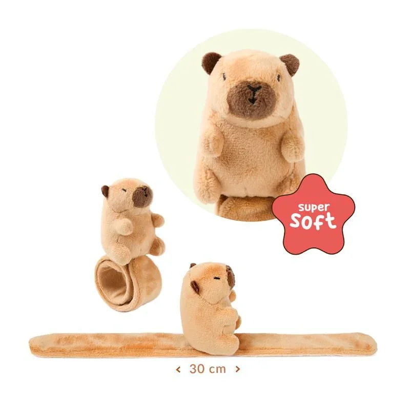 CP HL-5 Plüsch Snap-Armband mit Capybara - Makimo - Smart Kids