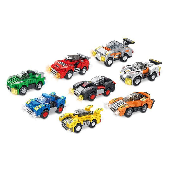 SPEED Bausatz-Set Auto – Rennauto zum Zusammenbauen