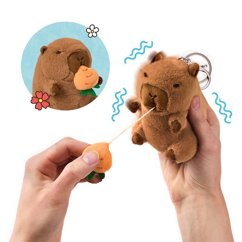 CP HS-6 Aufzieh-Knuddel-Capybara mit Frucht